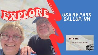 Explore USA RV Park-Gallup, NM with the Mobile Mikesells