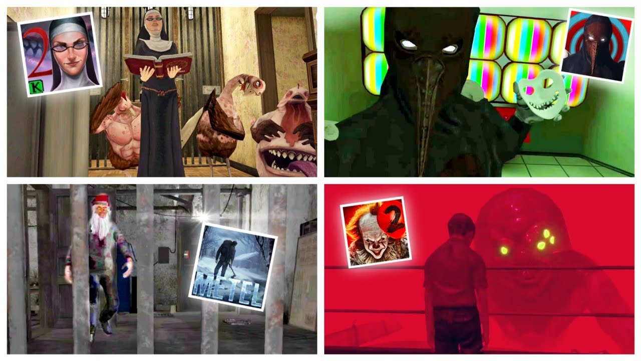 Best Bad Ending #7 - Death Park 2 + Metel + Evil Nun 2 + Smiling X Zero