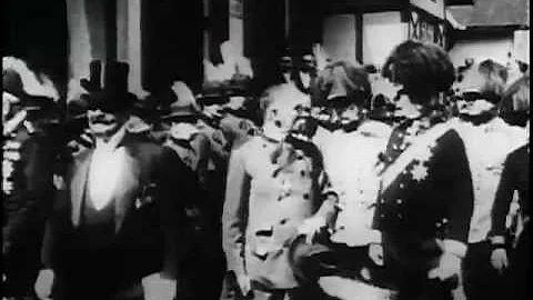 Emperor Francis Joseph of Austria Greeted by His P...
