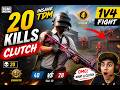 BGMI TDM Gameplay 🔥 20 Kills Clutch | Noob to Pro 😱