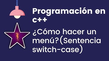 ¿Cómo hacer un menú en c++? (switch-case) /**Explicación e implementacion*/