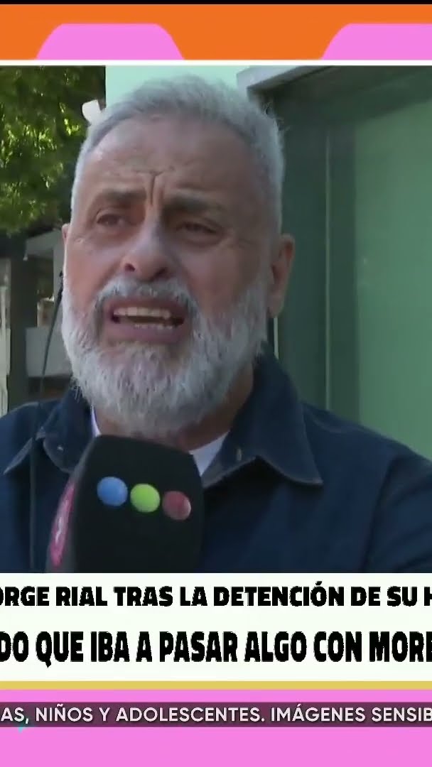 La palabra de Jorge Rial en medio del escándalo tras la detención de su hija ?