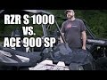 2016 Polaris RZR S 1000 and ACE 900 SP