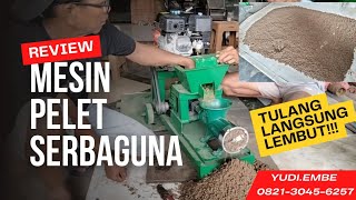 Mesin penggiling pelet serbaguna