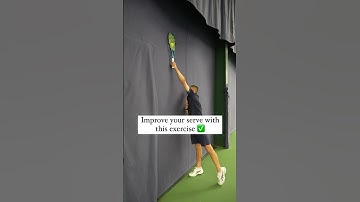 Improve your serve timing & contact point ✅ #tennis