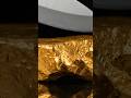 Cutting of Gold Bar ASMR video #asmr #satisfying #asmrsounds #viral #shorts