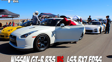 GTR R35 VS LS3 RX7 FD3S