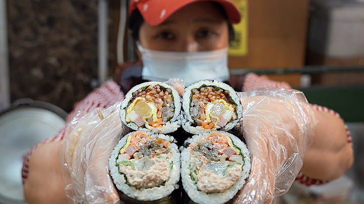 1500원 속이 꽉찬 김밥!! 1초에 한줄씩 자르는 김밥집(치즈 두장김밥, 진미채, 멸치 땡초 김밥)┃Gimbap cut in 1 second, Korean street food