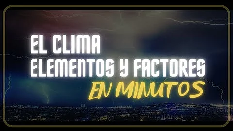 O que influencia o clima Brainly?