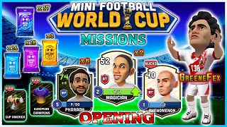 World Cup Missions Mega Opening Ronaldo Nazario Ronaldinho Peru Mini Football 