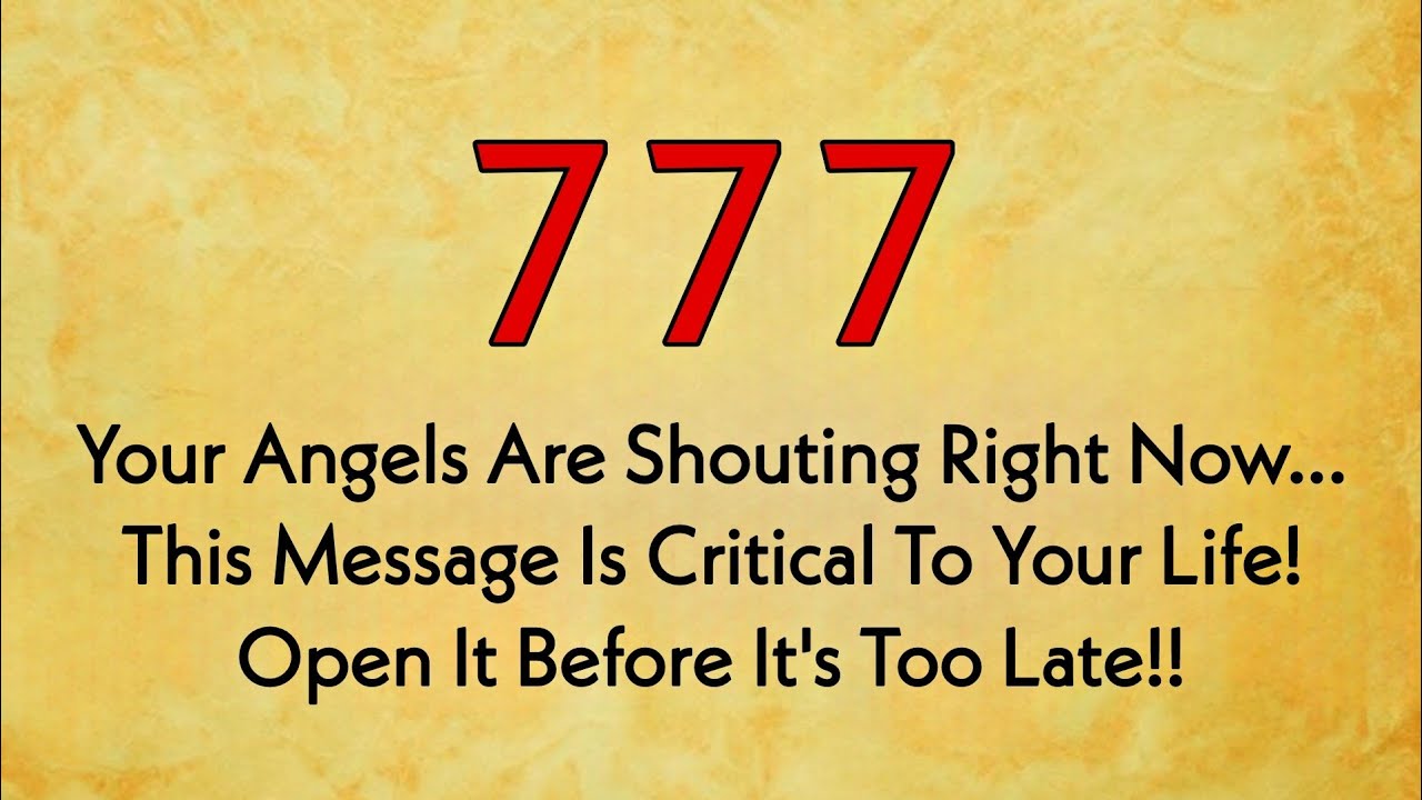 Your Angels Are Shouting Right Now...This Message Is Critical To Your Life!Open It.... |#godmessage