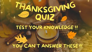 Thanksgiving Trivia: The Ultimate Quiz Challenge for History Buffs & Festivity Enthusiasts