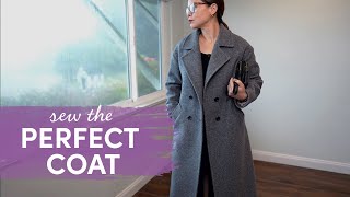Bella Loves Patterns Traveller Coat | Sew THE PERFECT Wool Coat