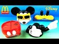 McDONALD'S BUILD A MICKEY MOUSE HAPPY MEAL TOYS DISNEY DISNEYLAND PARIS FRANCE EUROPE KIDS 1999 SET