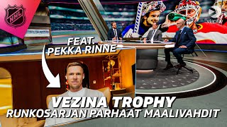 Vezina Trophy -jahti | Runkosarjan parhaat maalivahdit esittelyssä