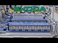 Škoda battery - cell to pack - production line  |  LFP chemistry  |