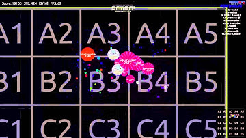 Agar.io - SplitRunning Real Time #3