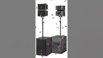 Check TPA New Tava 400 single 8” line array system and TP 400L single 18” subwoofer(2)