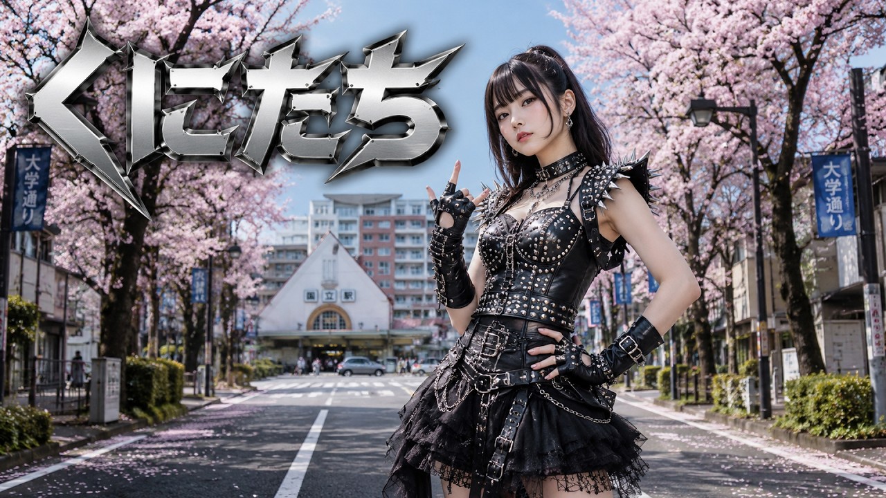 くにたち / 亜樹千尋 – Heavy Metal Cover｜昭和歌謡ヘヴィメタル工房