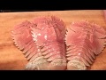《活きウチワエビの刺身》・・・・大和の 和の料理《刺身》