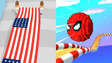 Flag Painters VS Fly Ball - All Level Gameplay Android iOS Ep 1