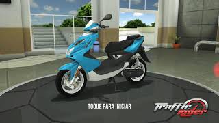 Mostrando como se joga o (TRAFC RIDER)jogo de moto screenshot 5