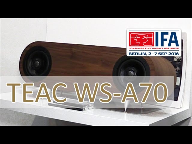 IFA 2016: TEAC WS-A70 - All in One High-Res Audio Player