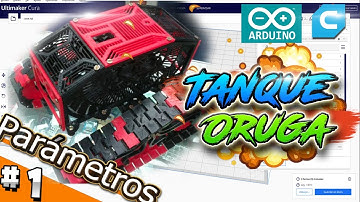 ✅Arduino Proyecto tanque :#1✅Parámetros de impresión y piezas