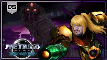 The First Dark Temple, "A morbid" encounter | Metroid Prime 2: Echoes 🌘 PART 5