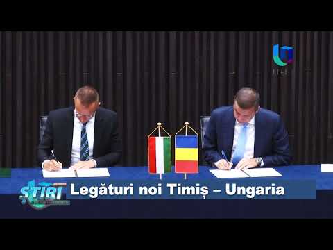 Legături noi Timiș - Ungaria