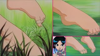 Princess Controls A Puppet With Her Feet And Toes