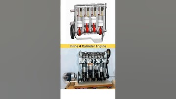 Inline Engine | 4 Cylinder Engine #cad #inline #engine #cars #carengine #solidworks #3ddesign #3dcad