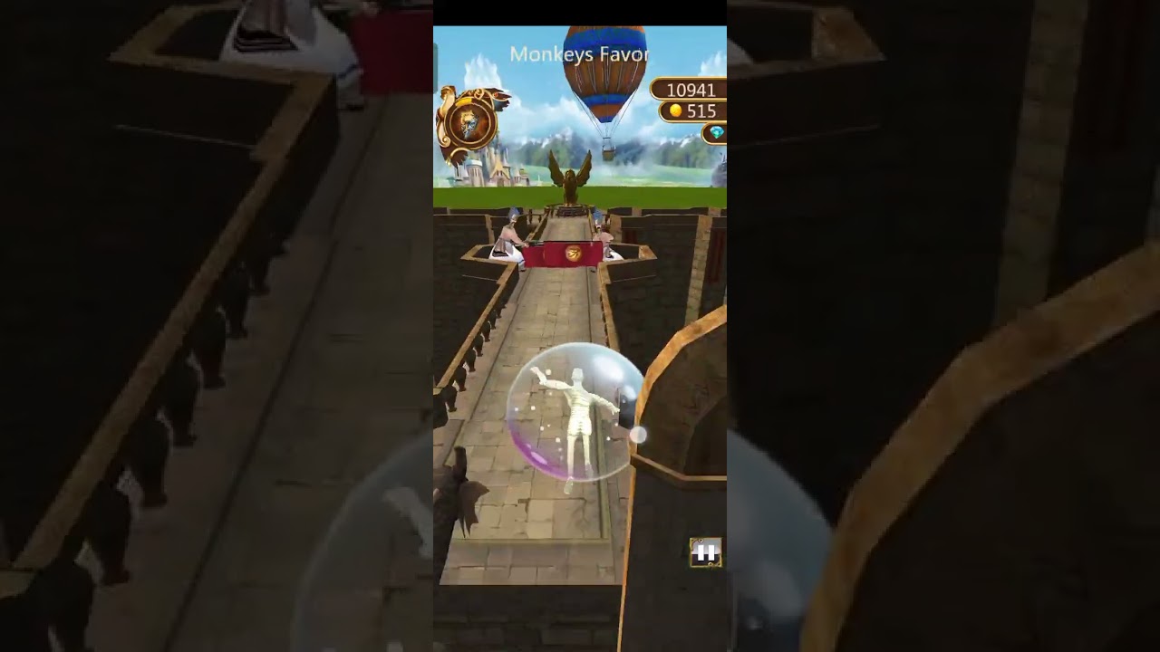 Castle Endless Run Gameplay using Temple Final Run Emerald City OST