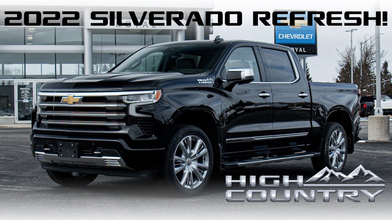 It's Finally Here! New Interior 2022 Silverado High Country!