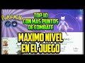 POKEMON GO TOP 10 POKEMON CON MAS PUNTOS MAXIMOS DE COMBATE NIVEL 30 40