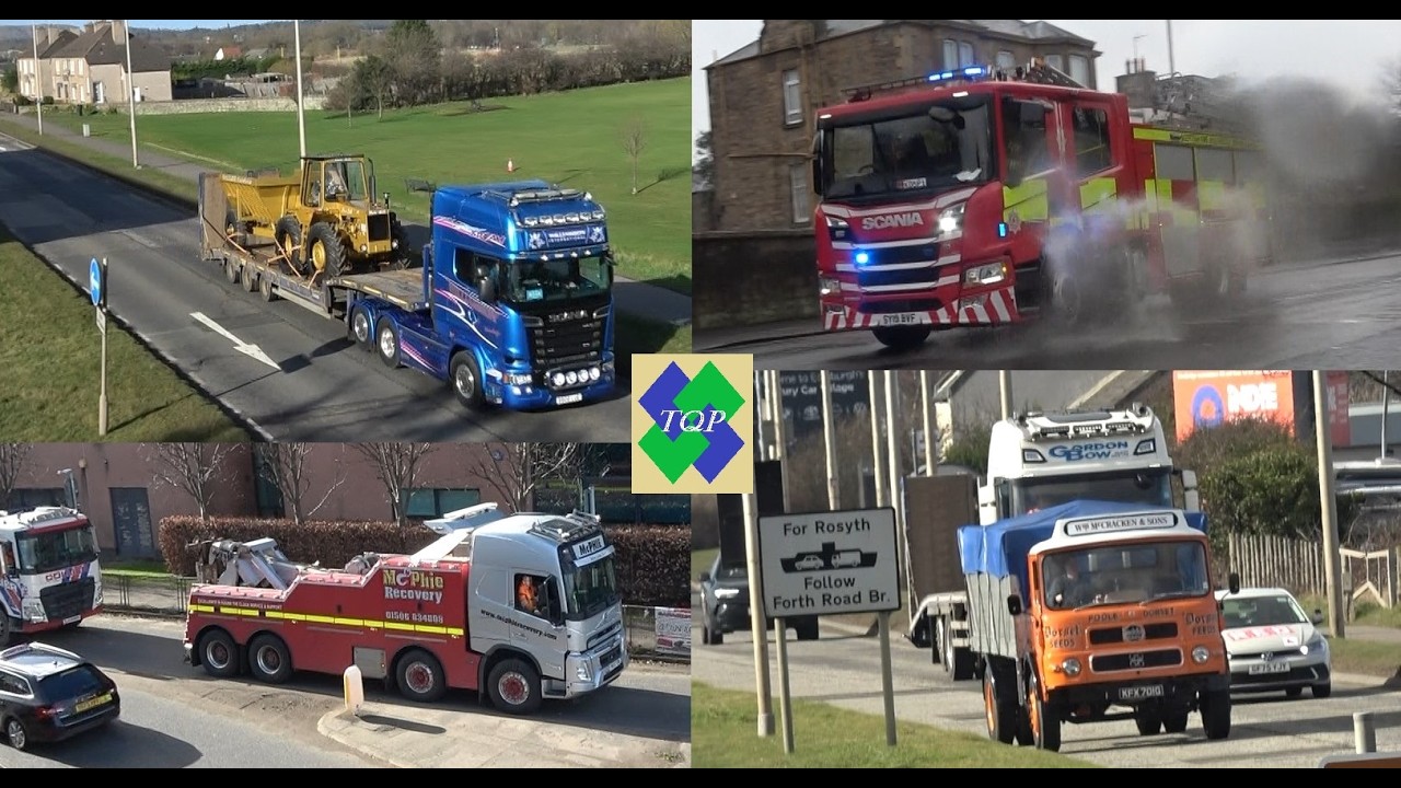 Trucks (and Tractors) in and around Edinburgh (Feb 2026)