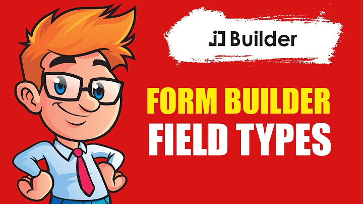 Form Builder Element Field Types in JD Builder
