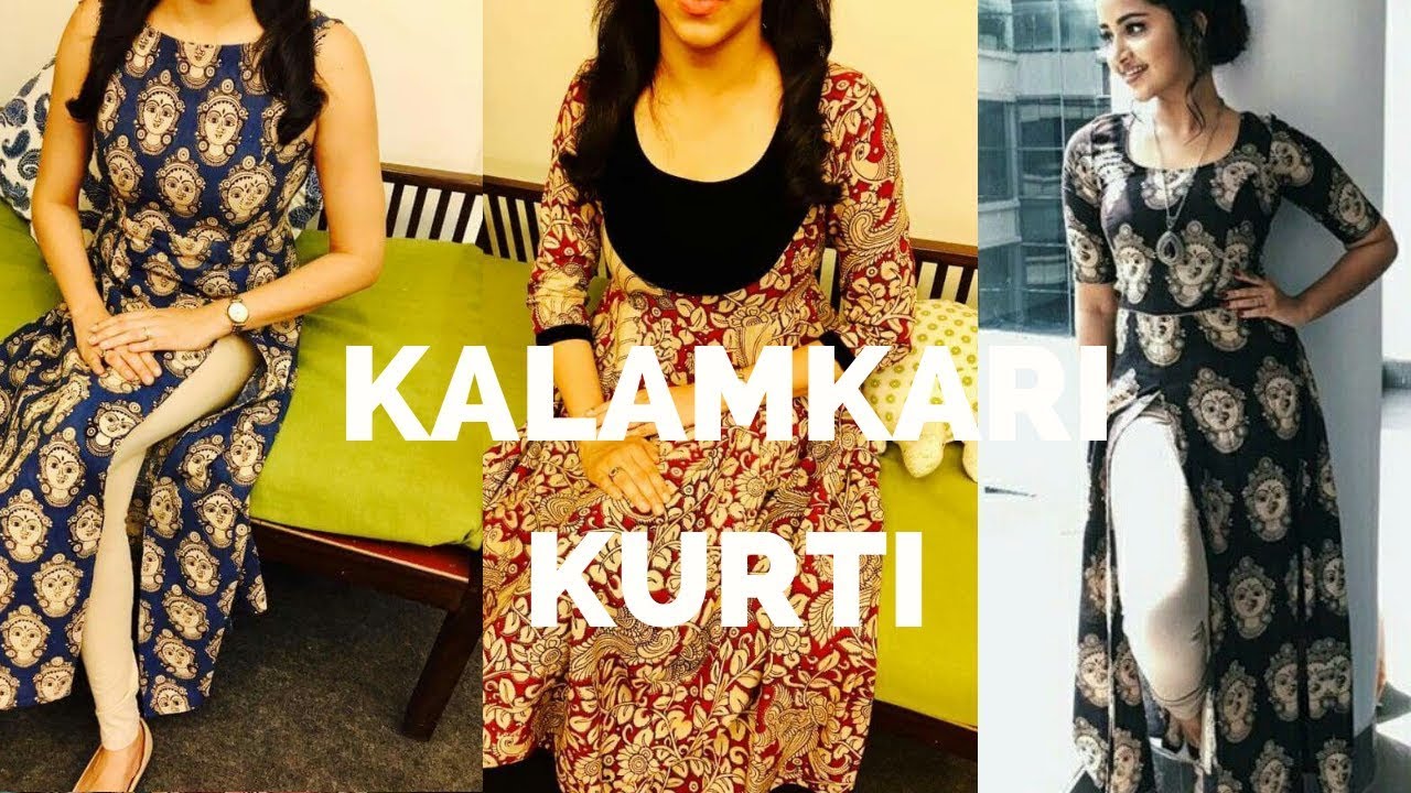 Black Kalamkari Kurta – Folksie ®