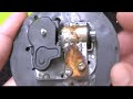 Ep 51  strawberry shortcake snow globe music box mechanism repair   rust barrel transfer