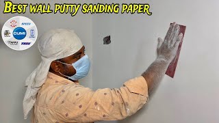 Wood ho ya wall haathi ki finish hai bemisaal | wall putty paper sanding work in Hindi by Om painting works 5,599 views 4 months ago 7 minutes, 14 seconds