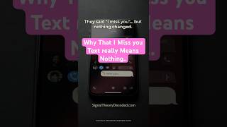 What ‘I Miss You’ really means and why you need to know #situationship