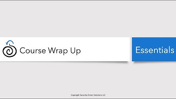 Security Onion Essentials 2.3 -  Wrap Up