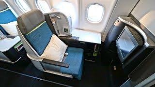 TRIP REPORT | Aer Lingus BUSINESS CLASS | Airbus A330-300 | New York JFK to Dublin