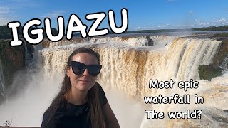 THE INCREDIBLE IGUAZU FALLS  BACKPACKING ARGENTINA