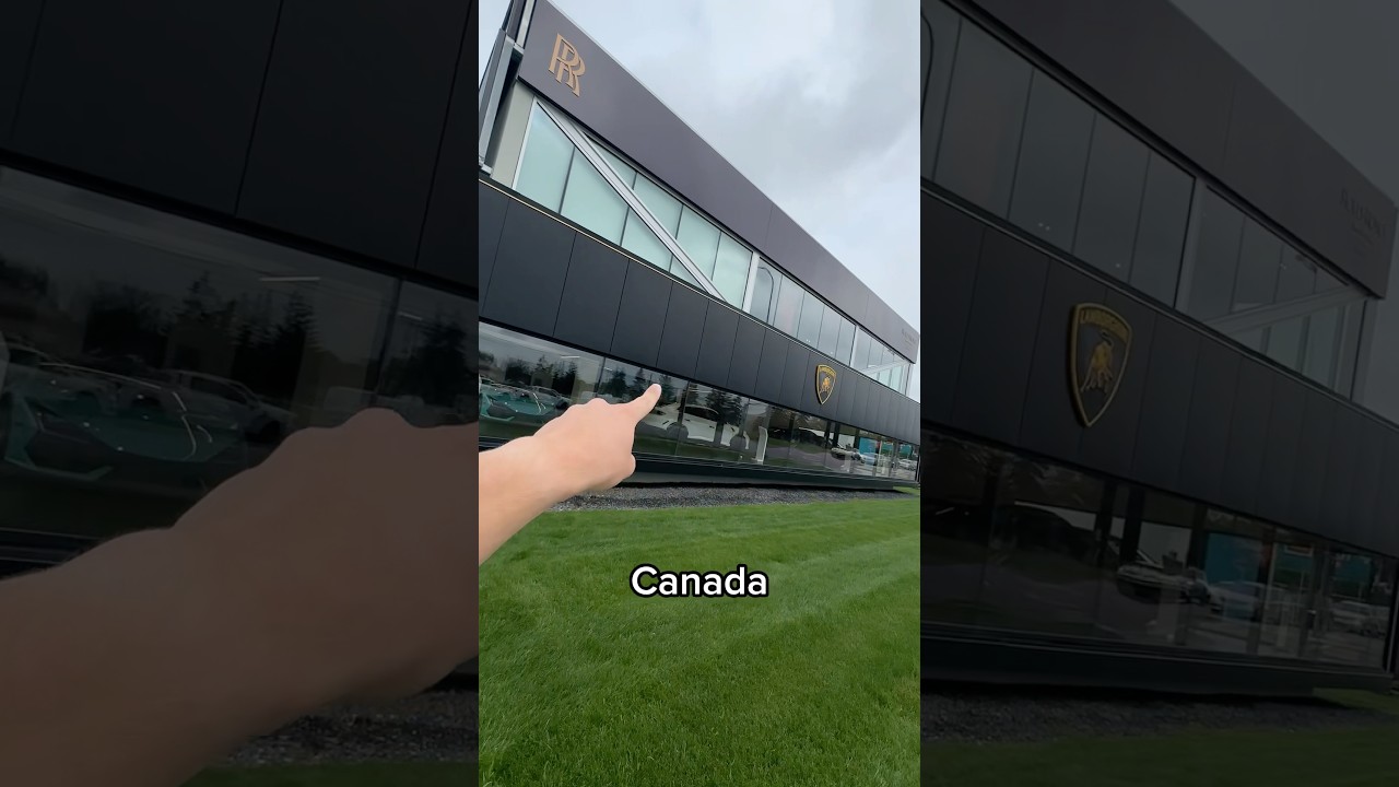 What’s At The Lamborghini Dealership In Canada?
