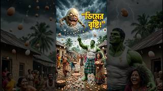 হুলকার বউয়ের জন্য আকাশ থেকে ডিমের বৃষ্টি! 😱🥚” #hulkstory #hulk # #hulkshorts