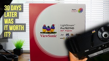 Viewsonic PRO7827HD Projector 30 Days Later! The Was It Worth It? Review