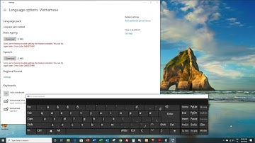 FnF33 - Computer 001 - How to Change Keyboard Layout, e.g. Vietnamese Keyboard in Windows 10