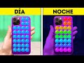 30 COLORIDAS IDEAS DE FUNDAS DIY PARA QUE TU CELULAR RESALTE