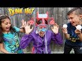 DUNK HAT GAME CHALLENGE! Family Fun Video